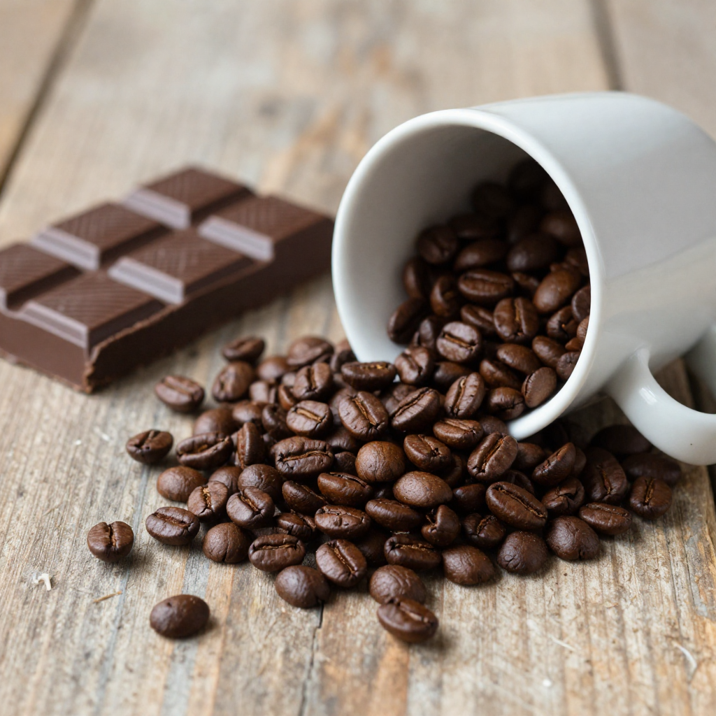 freepik_coffee-beans-spilling-beside-a-mug-and-a-chocolate-bar-on-rustic-board-shallow-depth-detail_0001 Chocolate sin azúcar: cómo incorporarlo de forma saludable