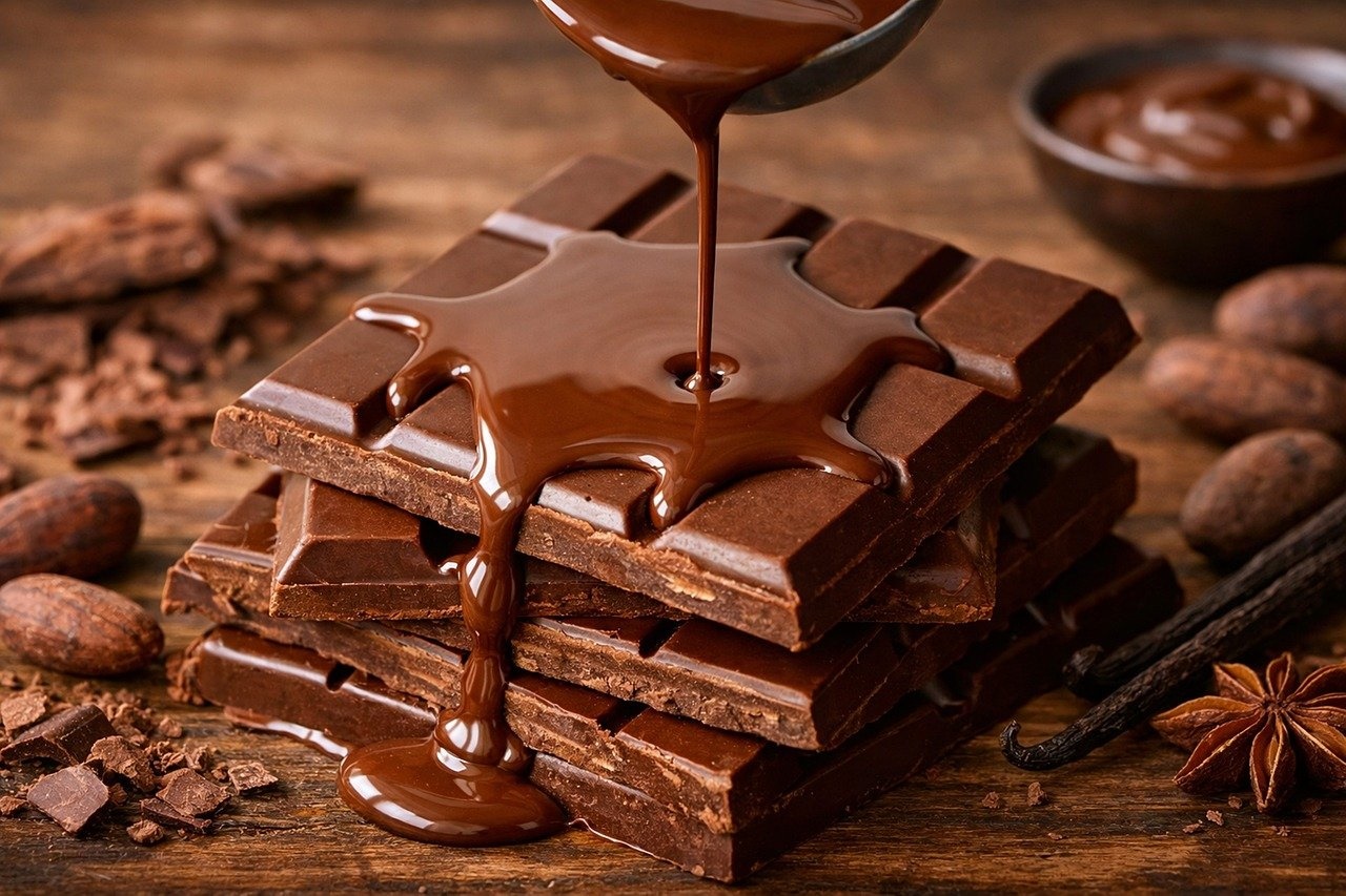 Dulce bienestar del chocolate